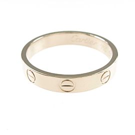 Cartier 18K white Gold Mini Ring LXGYMK-256