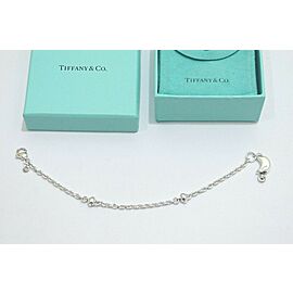 TIFFANY & Co Sterling Silver Moon Charm Bracelet Lxmda-248
