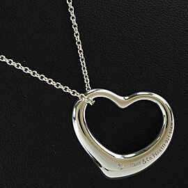 TIFFANY&Co. Elsa Peretti Open heart Necklace LXNK-357