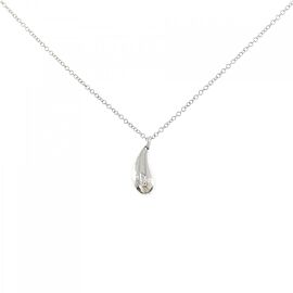 Tiffany & Co 925 Silver teardrop Necklace E1123