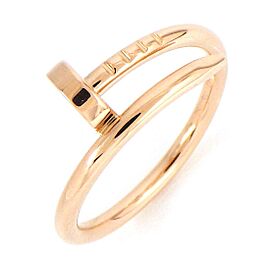 Cartier 18K Pink Gold Juste Un Clou Small SM US 4.5 Ring