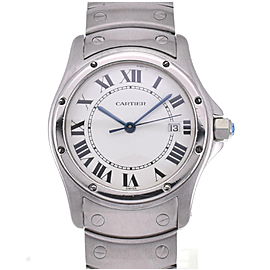 CARTIER Santos cougar MM W20027K1 Stainless Steel Dial Quartz Watch