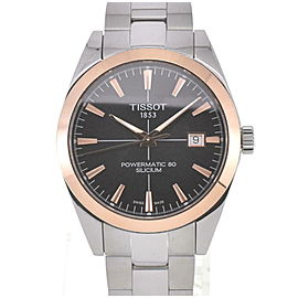TISSOT Stainless Steel 18K PG Automatic Watch LXGJHW-588