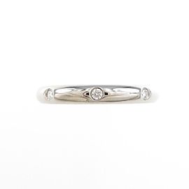 Cartier 950 Platinum wedding Diamond Ring LXGYMK-692