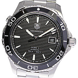 TAG HEUER Aquaracer Stainless Steel/SS Automatic Watch Skyclr-1201