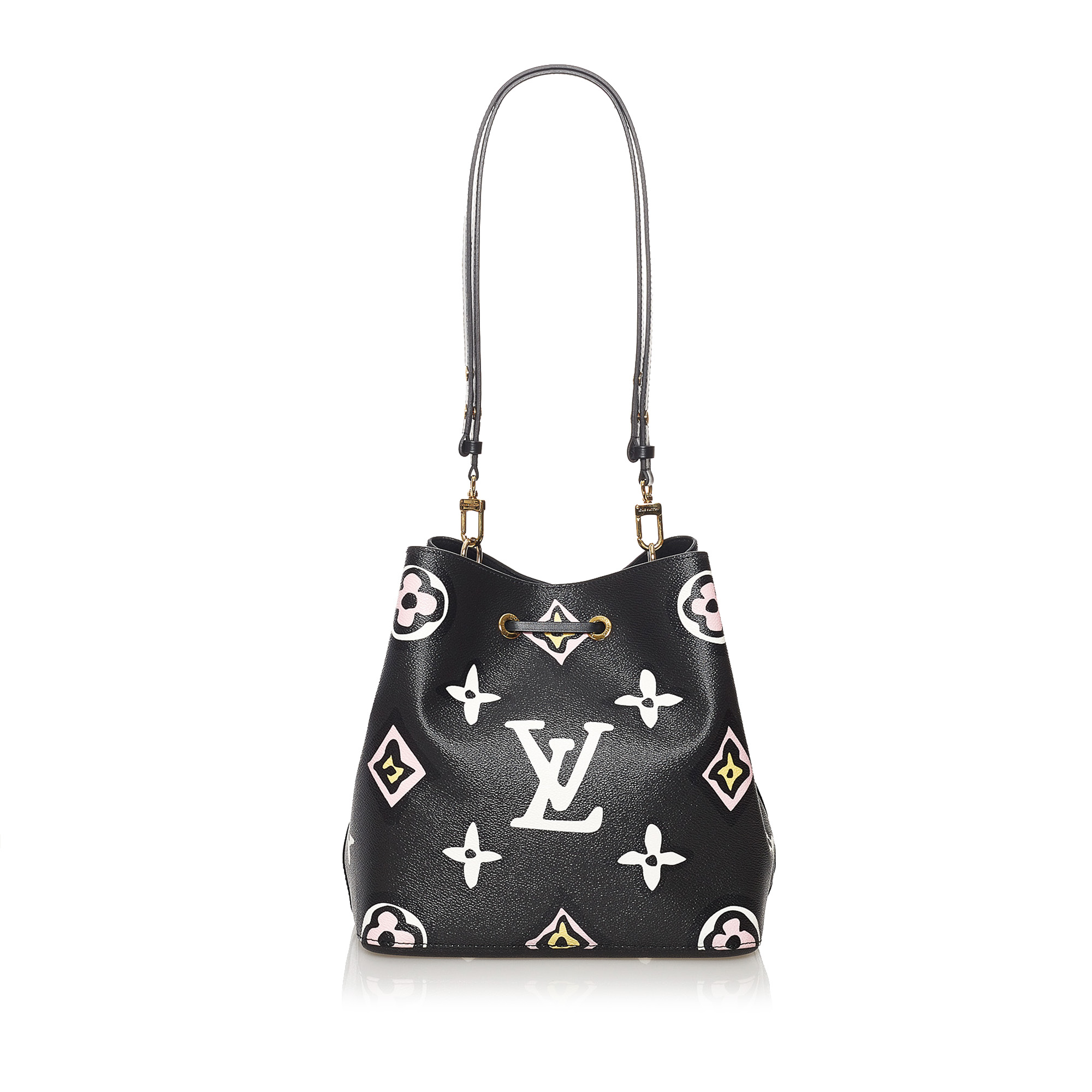 Louis Vuitton Jungle Neo Noe Vs Normal Monogram Bucket Bag