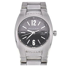BVLGARI Elgon EG30S Date SS Quartz Watch LXGJHW-404