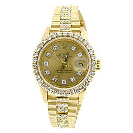 Rolex Datejust President 69178 Vintage 26mm Womens Watch