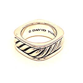 David Yurman Estate Men's Ring Size 8 Sterling Silver 17.1 Grams DY35