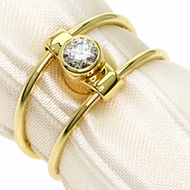 TIFFANY & Co 18k Yellow Gold Ruby Ring