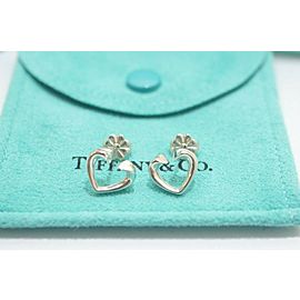 TIFFANY & Co Sterling Silver Tenderness Heart Earrings LXGoods-172