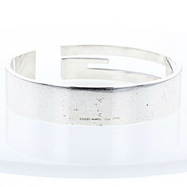 GUCCI 925 Silver Branded G bracelet LXGBKT-1206