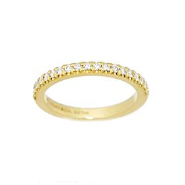 Tiffany Co 18K Yellow Gold Diamond Eternity US:3.25 Ring SKYJN-597