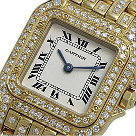 Cartier Panthére 18K Yellow Gold Ladies Diamond Watch