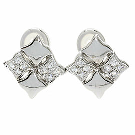 MIKIMOTO 18K white Gold Diamond Earring LXGQJ-891