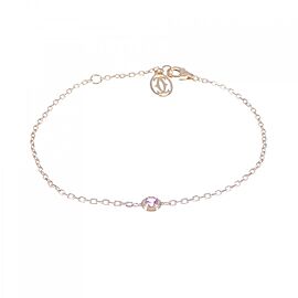 Cartier d'Amour 18k Pink Gold Sapphire Bracelet