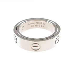 Cartier Love 18k White Gold Ring LXGKM-183