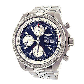 Breitling Bentley GT A13363 Stainless Steel Black Dial Automatic 45mm Men's Watch