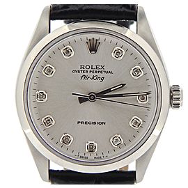 Rolex Air-King 5500 34mm Mens Vintage Watch