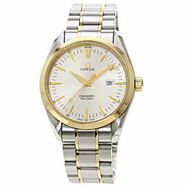 Omega SS /SS 18K Yellow Gold Quartz Watch