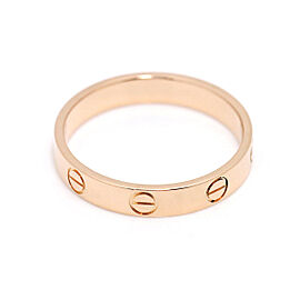 Cartier Pink Gold Mini Love Ring