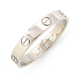 Cartier 18k White Gold Ring