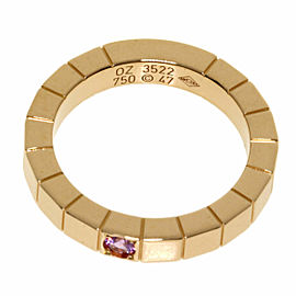 CARTIER 18k Pink Gold 1P Sapphire Ring LXGQJ-1246