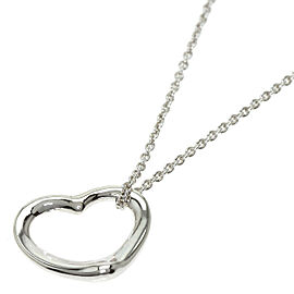 Tiffany & Co 925 Silver Open heart Necklace QJLXG-2536