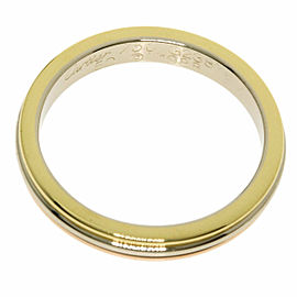 CARTIER 18K Pink White Yellow Gold Ring US (5.25) LXGQJ-652