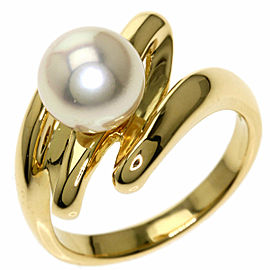 TASAKI 18k Yellow Gold Pearl Ring LXGQJ-423
