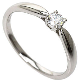 TIFFANY & Co 950 Platinum Harmony Diamond Ring US 6 QJLXG-1445