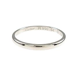 Cartier 950 Platinum wedding Ring LXGYMK-657