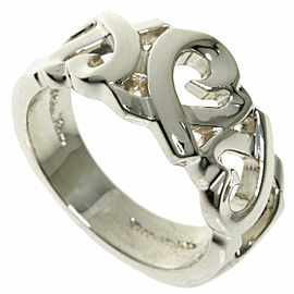 TIFFANY & Co 925 Silver rubbing heart Ring LXGQJ-469