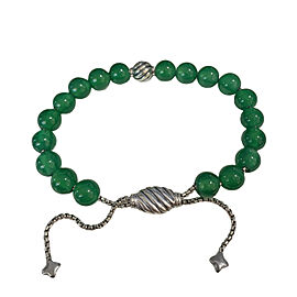 David Yurman Spiritual Beads Bracelet with Green onyx