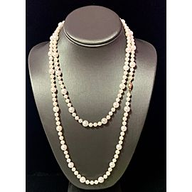 Akoya Pearl Necklace 14k Gold 42" 8.5 mm Certified $5,950
