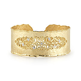 I.Reiss 14K Yellow Gold 0.14 Diamond Bracelet