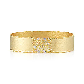 I.Reiss 14K Yellow Gold 0.05 Diamond Bracelet
