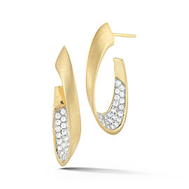 I.Reiss 14K Yellow Gold 0.48 Diamond Earrings