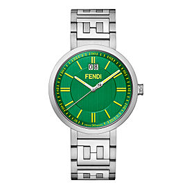 Fendi Timepieces Green 39 mm F105010701