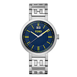 Fendi Timepieces Blue 39 mm F105010801