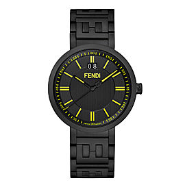 Fendi Timepieces Black 39 mm F105040501