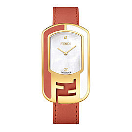 Fendi Timepieces Black 39 mm F105030901