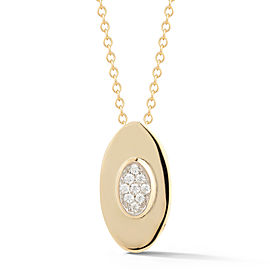 I.Reiss 14K Yellow Gold 0.067 Diamond Necklace