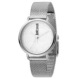 Just Cavalli Women's CFC Silver Dial Stainless Steel Watch