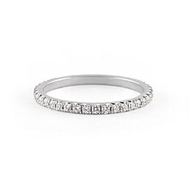 Jado Crown Luminosity Diamond Eternity Ring 18k White Gold Diamonds Ring