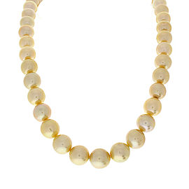 Cream Color Pearl Necklace