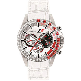 Jacques Lemans PF5006T Red and White Swarovski Crystals Formula One Watch
