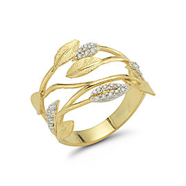 I.Reiss 14K Yellow Gold 0.2 Ring Size 7