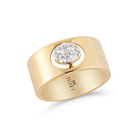 I.Reiss 14K Yellow Gold 0.22 Ring Size 7