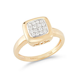 I.Reiss 14K Yellow Gold 0.24 Ring Size 7